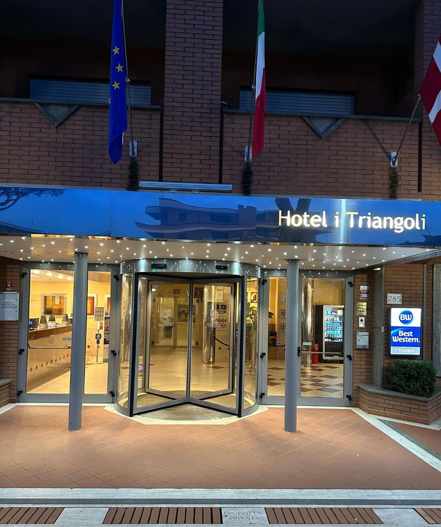 Best Western Hotel I Triangoli Infernetto Bagian luar foto
